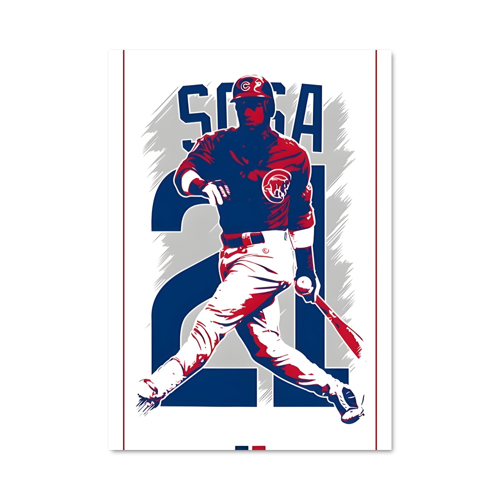 Poster Sammy sosa numéro